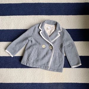 Crewcuts Gray Jacket/Blazer (Size 4/5)